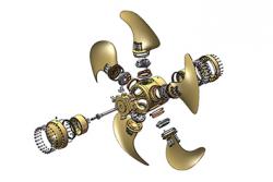 Piening Controllable Propeller